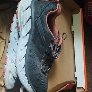 Hoka Women's Shoes in Black and Pink